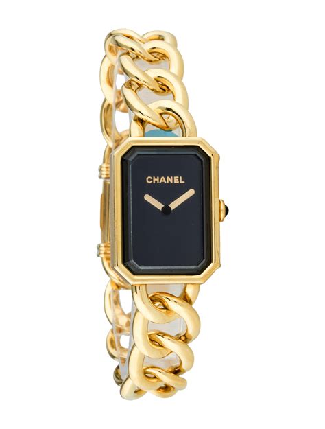 vintage chanel premiere watch|chanel premiere watch price.